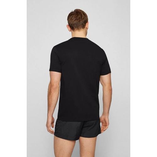 חולצת טי שירט HUGO BOSS לגבר עם לוגו על החזה