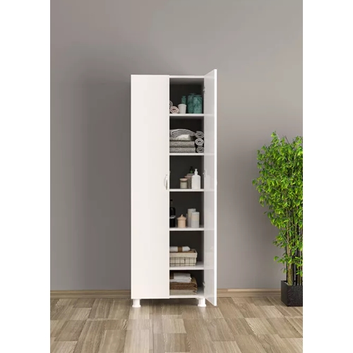 ארון שרות דגם 6104WH גוון לבן