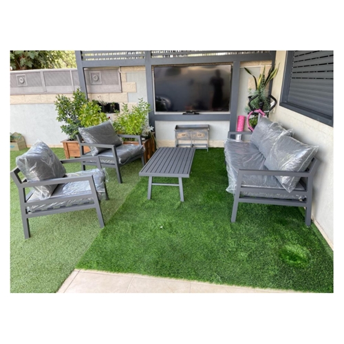 מערכת ישיבה מאלומיניום 6434 דגם ג'מייקה H.KLEIN