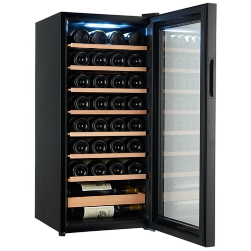 מקרר יין 93 ליטר 32 בקבוקים CHROMEX CH-JC93S שחור