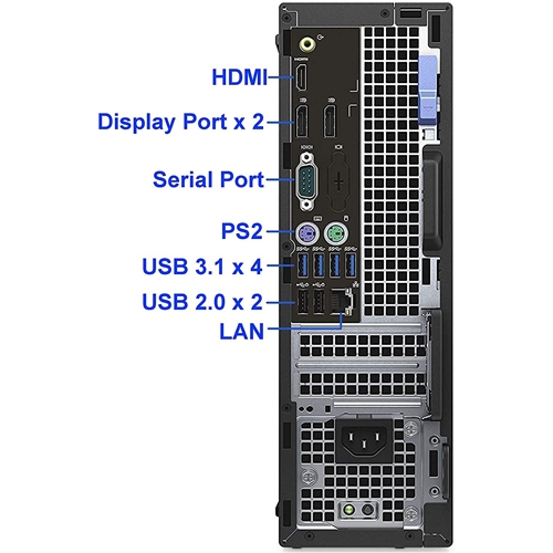 מחשב נייח 512GB מבית DELL OPTIPLEX 7050 I7 מחודש