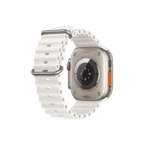 שעון אפל White Ocean Band ultra 2 titanium 49mm
