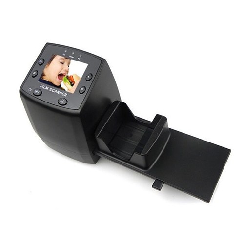 סורק נגטיבים ושקופיות בחיבור USB עם צג LCD