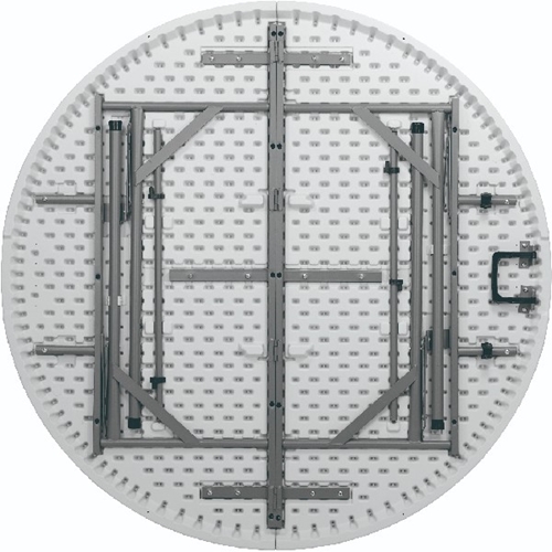 שולחן עגול מפלסטיק מתקפל בקוטר 150ס"מ PLAYA