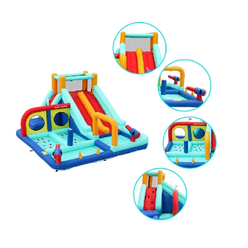 מתקן מתנפח עם מגלשה DD-73027 מבית Doctor Dolphin