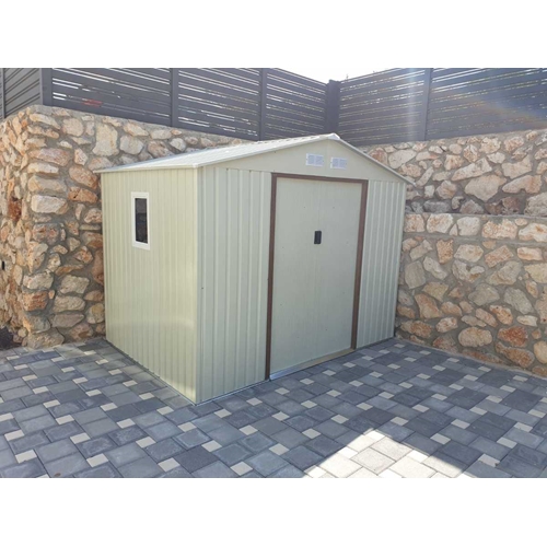 מחסן מתכת פרמיום T96 מידות Garden Top 2.77X1.91