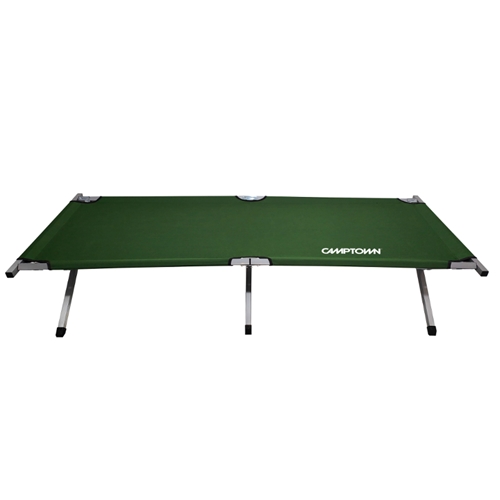 מיטת שטח מתקפלת לתיק נשיאה בצבע ירוק CAMPTOWN