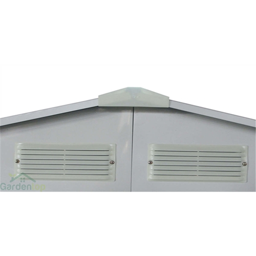 מחסן מתכת פרמיום דגם Garden Top 3.40X3.19 W1110