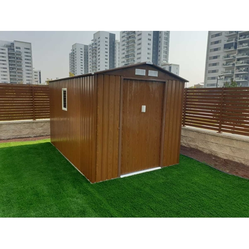 מחסן מתכת פרמיום דגם Garden Top 2.13X3.19 W710