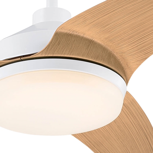 מאוורר תקרה דגם "42 WESTINGHOUSE VALERIA לבן עץ