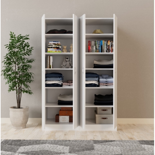 ארון 4 דלתות דגם גלעד צבע לבן