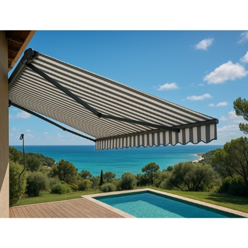 סוכך חשמלי עם שלט 395X300 דגם אלקטריק Garden Top