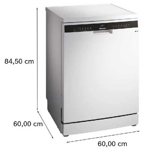 מדיח כלים רחב 60 ס"מ דגם SIEMENS SN23EW03KE לבן