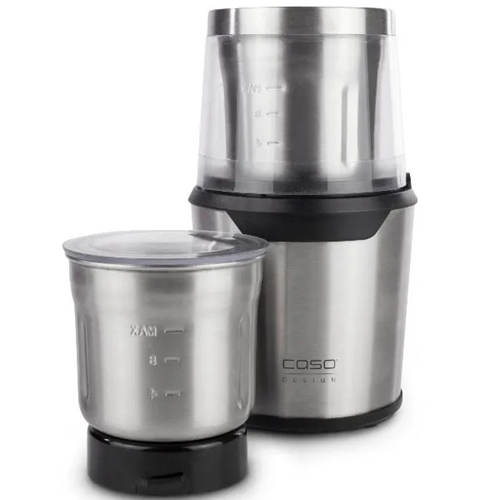 מטחנת קפה ותבלינים 2 ב-1 דגם CASO UZ200 נירוסטה