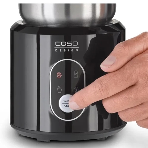 מקציף חלב מקצועי CASO Crema &amp; Choco קאסו שחור