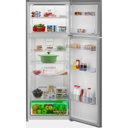 מקרר מקפיא עליון 406 ליטר Beko RDNE458M10XBIL