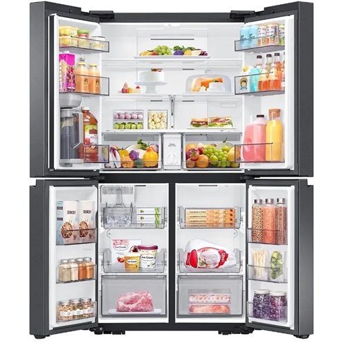 מקרר 4 דלתות 649 ליטר דגם SAMSUNG RF59C701EB1