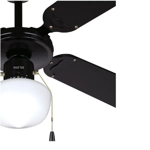 מאוורר תקרה "42 דגם MATRIX WIND מטריקס שחור