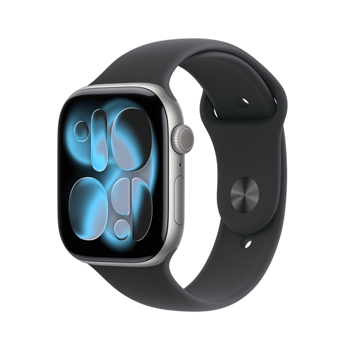 שעון Apple 11 Cell 46mm Grey.Alu + Black Band M/L