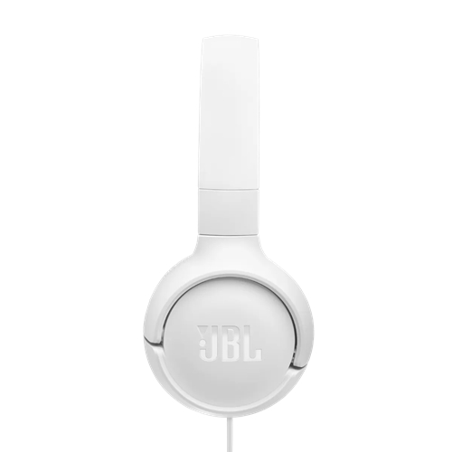 אוזניות קשת חוטיות דגם JBL TUNE T520 USB-C לבן