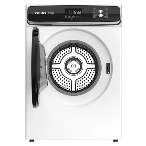 מייבש כביסה 8 ק"ג דגם AIWA AI-DP80W איווה לבן