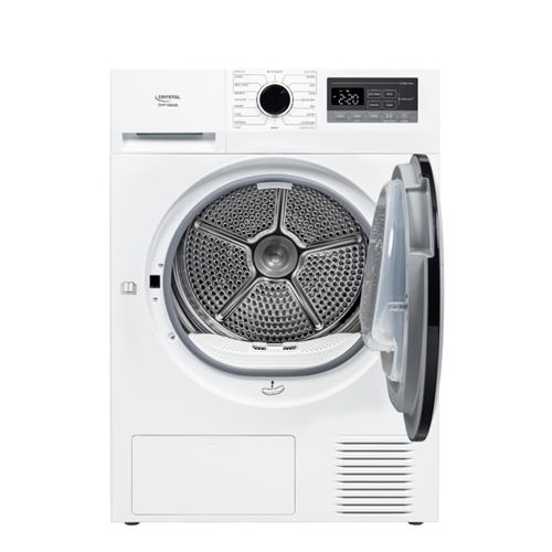 מייבש כביסה 8 ק"ג HEAT PUMP דגם CRYSTAL DHP8800B