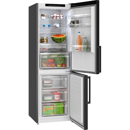 מקרר מקפיא תחתון 321 ליטר דגם BOSCH KGN36VXCT בוש