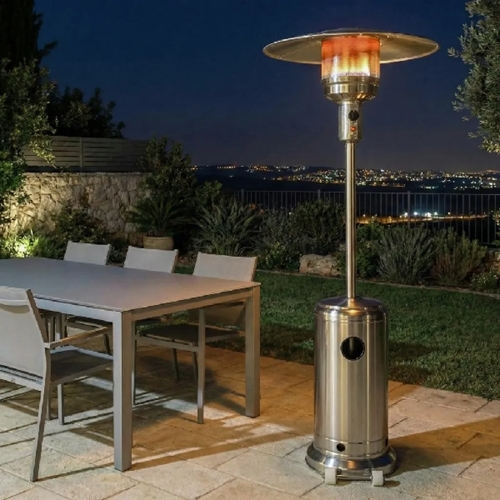 פטריית חימום גז 13KW דגם 124106 אמישראגז נירוסטה