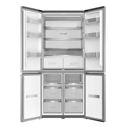 מקרר 4 דלתות 521 ליטר TCL C635CDN נירוסטה