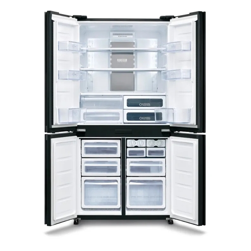 מקרר 4 דלתות 611 ליטר SHARP SJ9260WH שארפ לבן