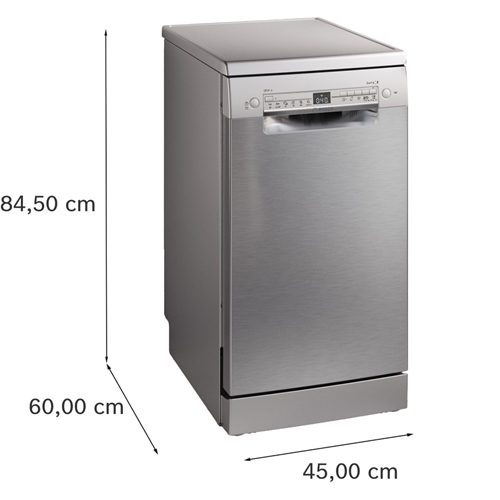 מדיח כלים צר 45 ס"מ דגם BOSCH SPS2HKI55E בוש