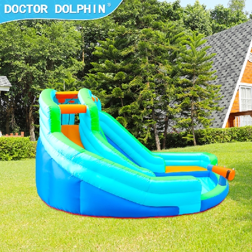 מתנפח בריכה ענק + 2 מגלשות Doctor Dolphin DD-73002