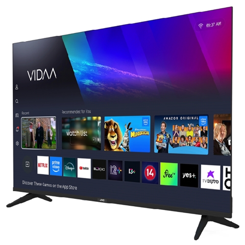 מסך טלוויזיה "65 4K דגם JVC LT-65N7165 שחור