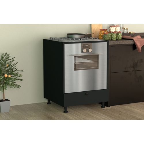 ארון שירות לתנור בנוי וכיריים ערבה TUDO DESIGN BK