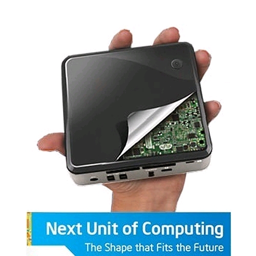 מחשב נייח INTEL NUC, זיכרון 4GB, דיסק קשיח 500GB