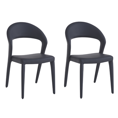 זוג כיסאות מעוצבים לפינת אוכל דגם קלרה HOME DECOR