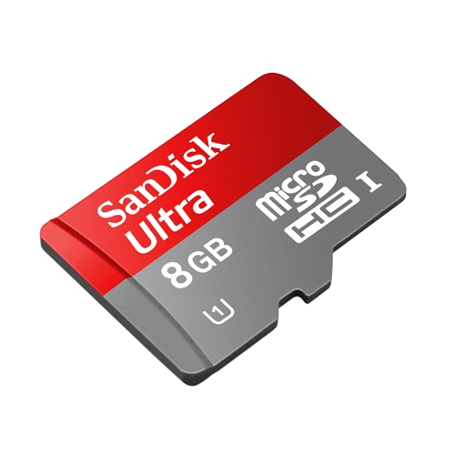 כרטיס זיכרון microSDHC בנפח 8GB Ultra Android