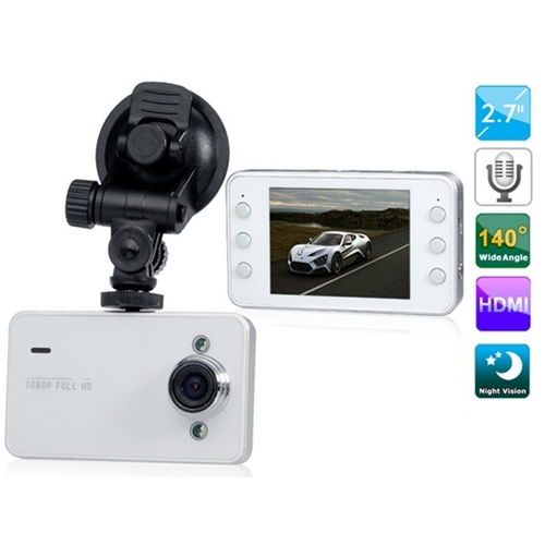 מצלמת רכב איכותית דו שימושית 1080P  כולל צג "2.7
