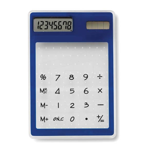 מחשבון שקוף וסולארי - דק במיוחד!