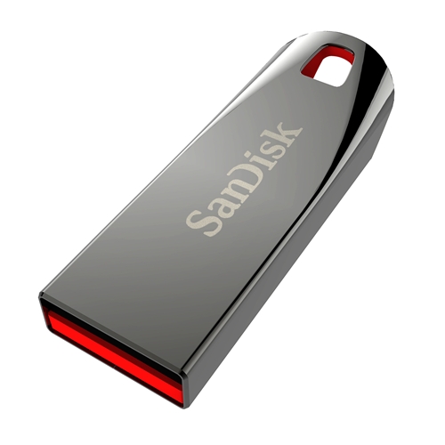 זיכרון נייד SanDisk עם אחריות ל- 5 שנים נפח 64G