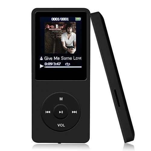 נגן MP3 בעל מסך 1.8 זיכרון 8GB כולל עברית