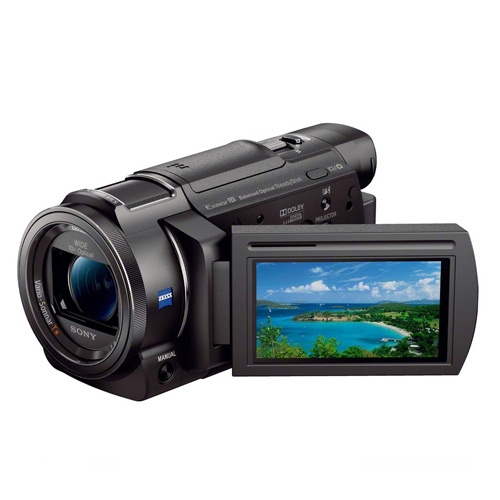 מצלמת וידאו 4K עם מקרן מובנה  דגם FDR-AXP33B