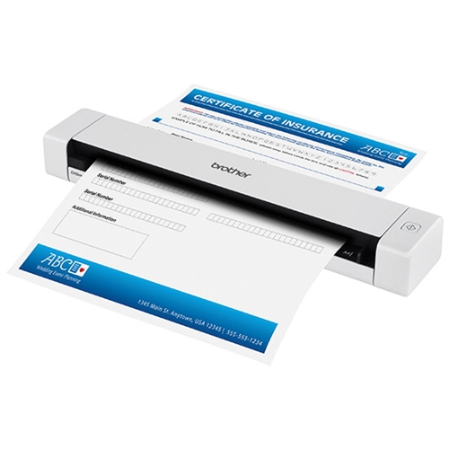 סורק מסמכים וכרטיסים נייד בחיבור USB למחשב