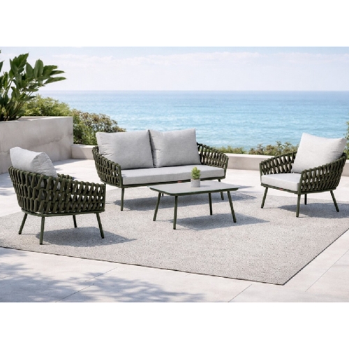 מערכת ישיבה מאלומיניום דגם נלסון Australia Garden