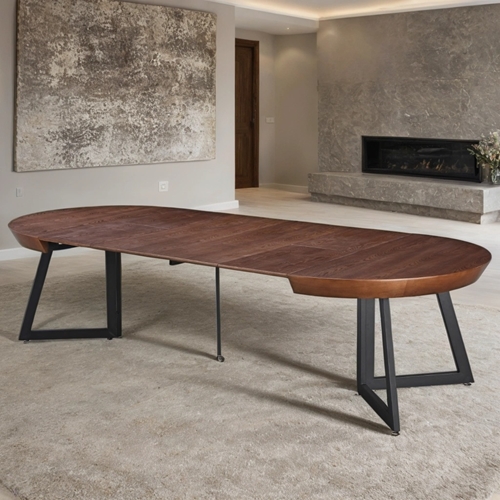 שולחן פינת אוכל עגול קוטר 1.30 מטר מדריד LEONARDO