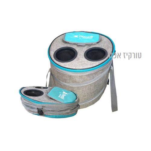 צידנית פופ אפ 21 ל' עם מחזיקי כוסות