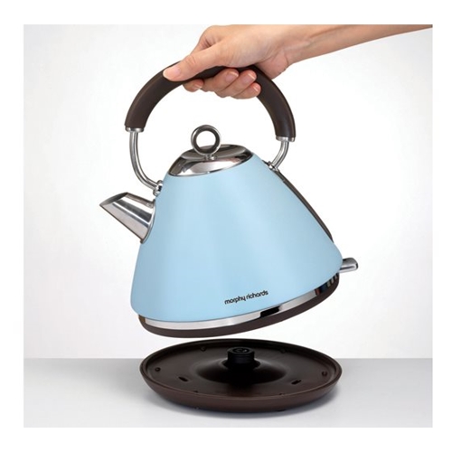קומקום כד פירמידה AZURE תכלת Morphy Richards