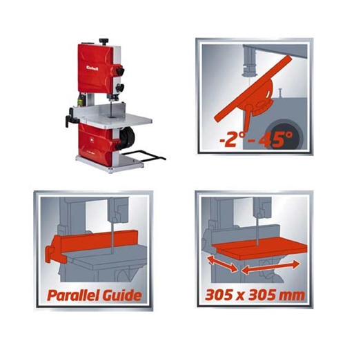 מסור סרט "8 בהספק של 250W מבית EINHELL