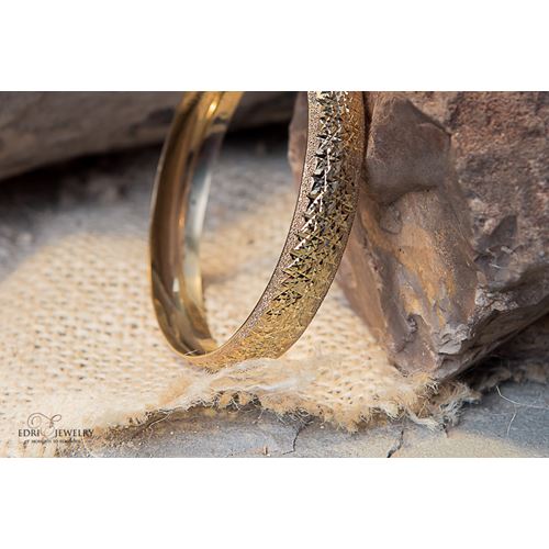 צמיד זהב מרוקאי 14K דגם Amalfi עשוי בעבודת יד