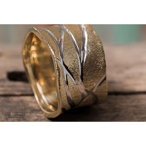 טבעת זהב טהור 14K מדגם Rio